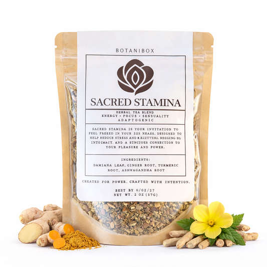 Sacred Stamina — Herbal Vitality Blend