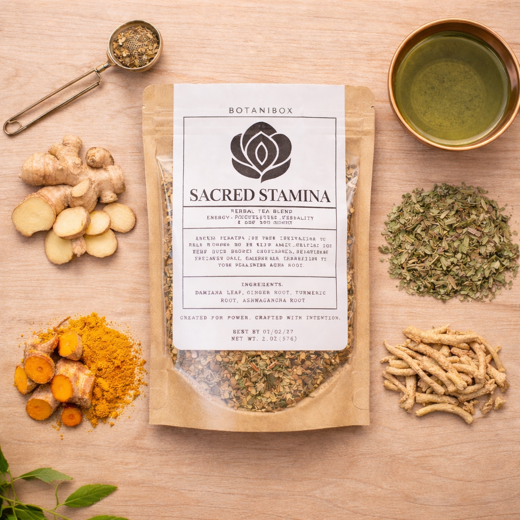 Sacred Stamina — Herbal Vitality Blend