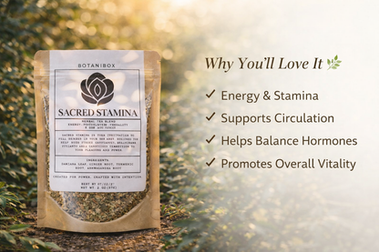 Sacred Stamina — Herbal Vitality Blend