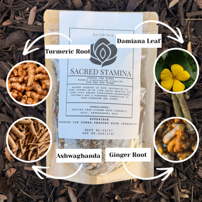 Sacred Stamina — Herbal Vitality Blend