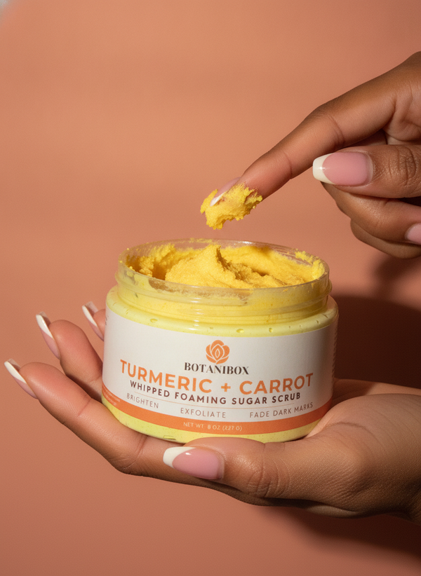 Turmeric + Carrot Sugar Scrub